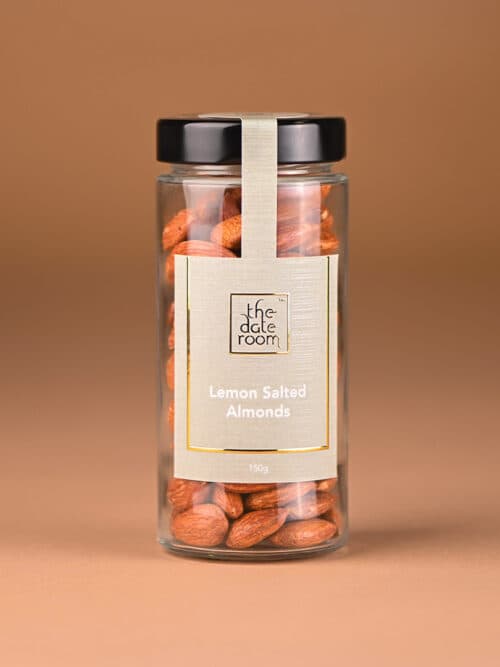Lemon Salted Almonds Jar - main